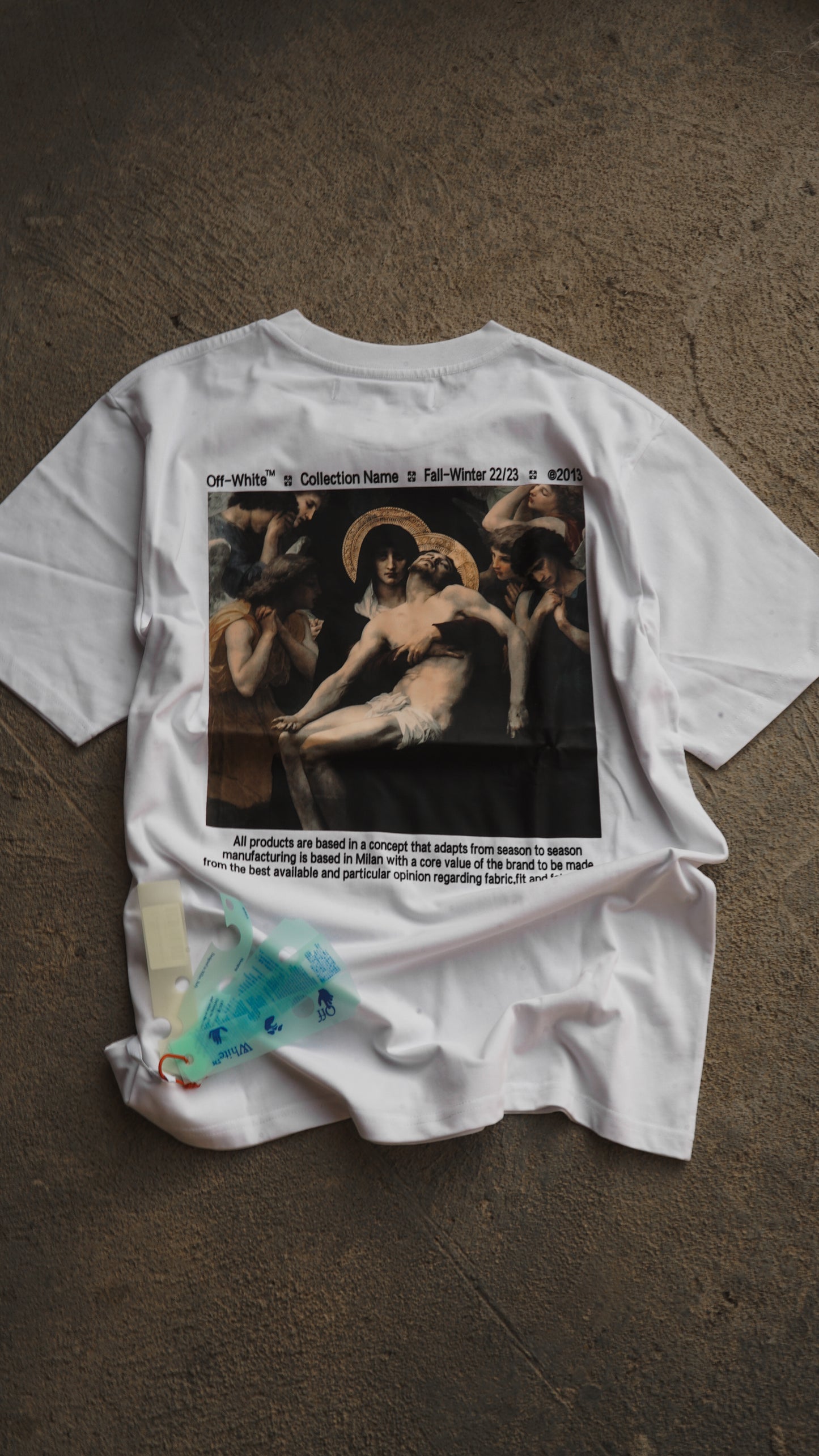 Off White / Guido Reni "Lamentation over the Dead Christ"