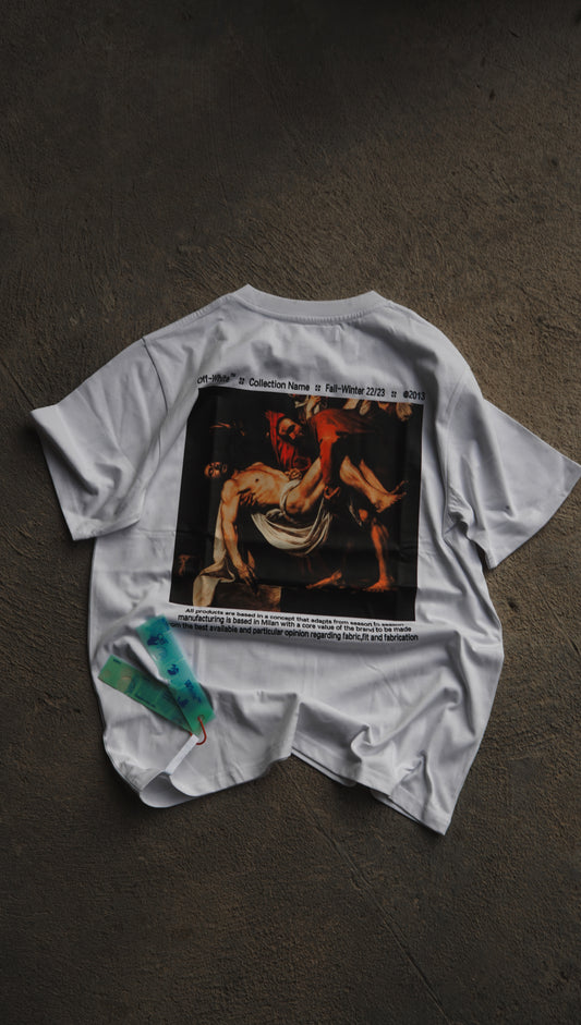 Off White / Caravaggio "The  Entombment of Christ"