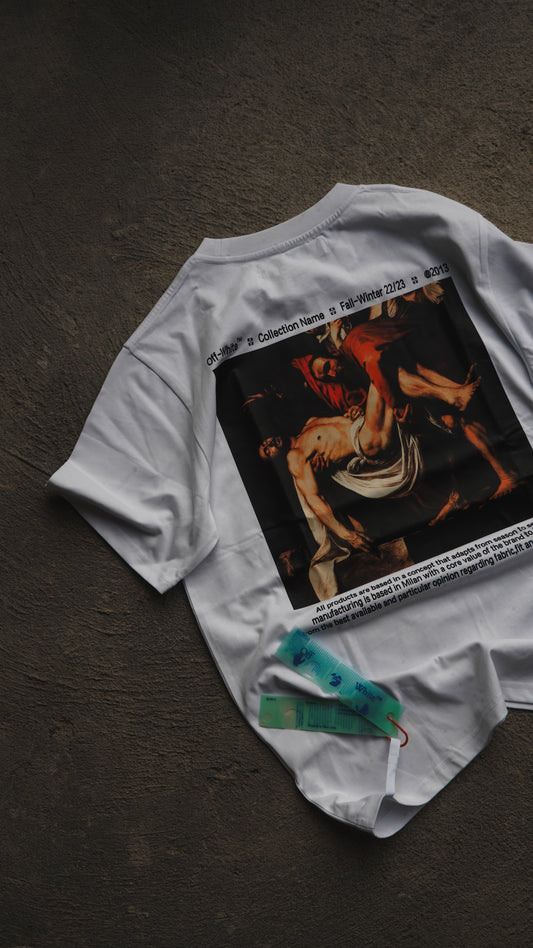 Off White / Caravaggio "The  Entombment of Christ"