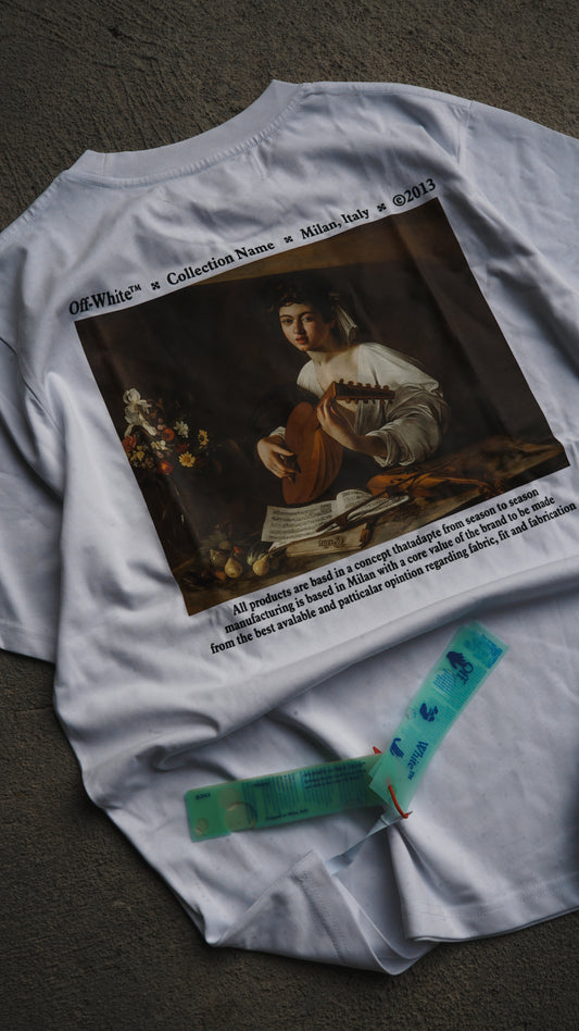 Off White / Caravaggio "The Lute Player"