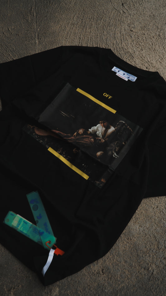 Off White / Caravaggio "Eros Dormido"