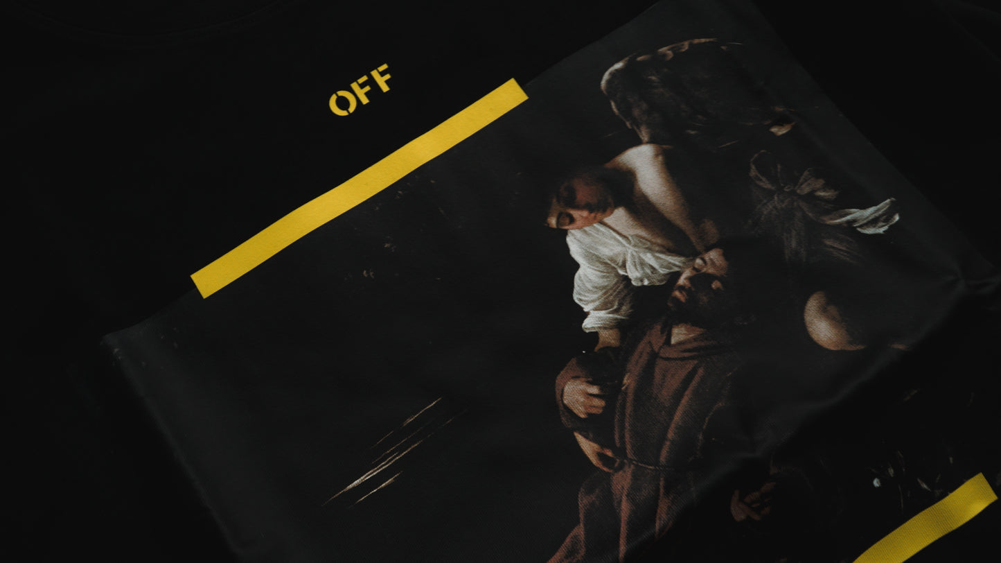 Off White / Caravaggio "Eros Dormido"